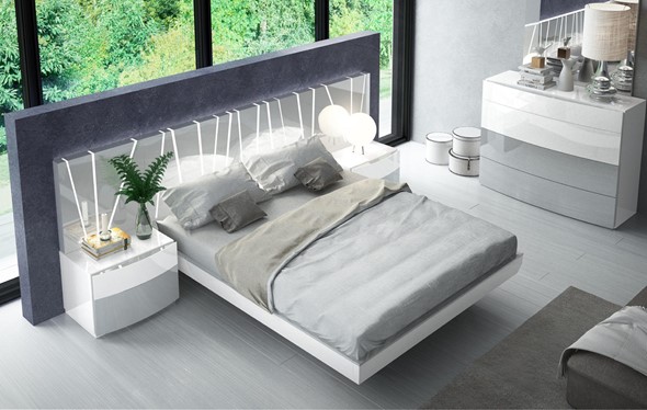 Полуторная кровать 606 VANESSA со светодиодной подсветкой (160х200) в Тамбове - изображение