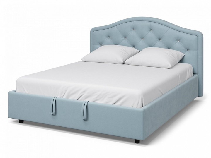 Спальная кровать Кристалл 4 1400х2000 без подъёмного механизма в Тамбове - изображение 1