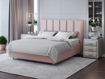 Односпальная кровать Routa 90х200, Велюр (Ultra Розовый мусс) в Тамбове