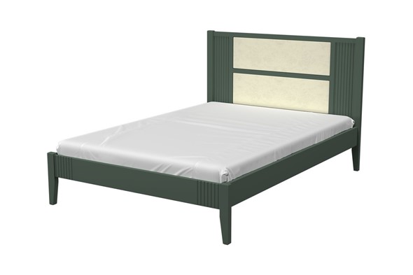 Полуторная кровать Бетти из массива сосны (Оливковый) 140х200 в Тамбове - изображение