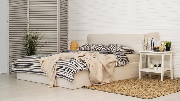 Полутороспальная кровать Керри 1400х2000 с подъёмным механизмом в Тамбове - изображение