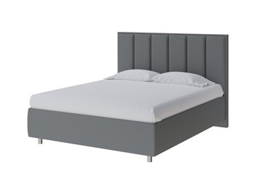 Спальная кровать Routa 140х200, Рогожка (Savana Grey (серый)) в Тамбове