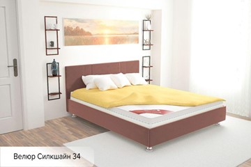 Спальная кровать Вена 140х200 (с основанием) в Тамбове - предосмотр 1
