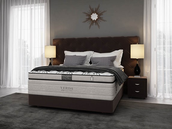 Кровать спальная Style/Podium M 160х200, Флок (Велсофт Спелая слива) в Тамбове - изображение