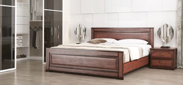 Двуспальная кровать СВ-Стиль Стиль 2, 160х190 с основанием в Тамбове