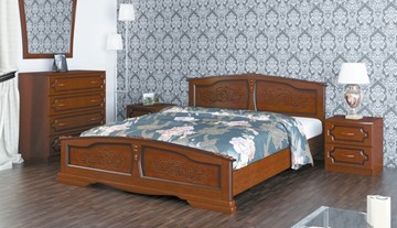 Спальная кровать Елена (Орех) 80х200 в Тамбове