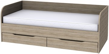 Кровать-софа КС09 с основанием, цвет Дуб Сонома в Тамбове