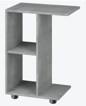 Столик подставной Ник цвет бетон в Тамбове - изображение