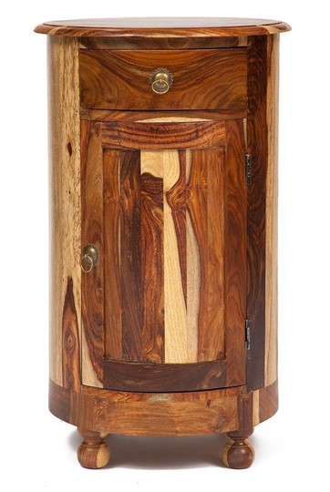 Тумба-бар Бомбей -1769 палисандр, 76,5хD45см, натуральный (natural) арт.10050 в Тамбове - изображение 1