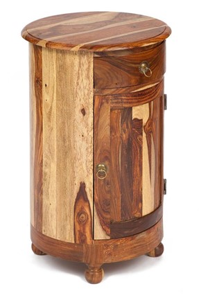 Тумба-бар Бомбей -1769 палисандр, 76,5хD45см, натуральный (natural) арт.10050 в Тамбове - изображение