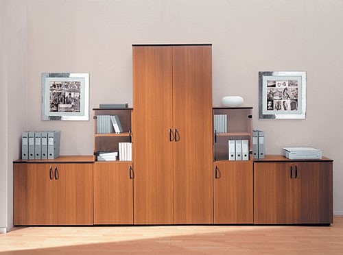 Комплект офисной мебели ДИН-Р (французский орех) в Тамбове - изображение 4