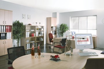 Офисный набор мебели Формула (вяз светлый) в Тамбове - предосмотр 6