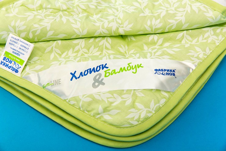 Одеяло лёгкое полутороспальное Хлопок & Бамбук в Тамбове - изображение 1