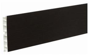 Цоколь ПВХ (цвет Черный) 4 м (H-100) в Тамбове