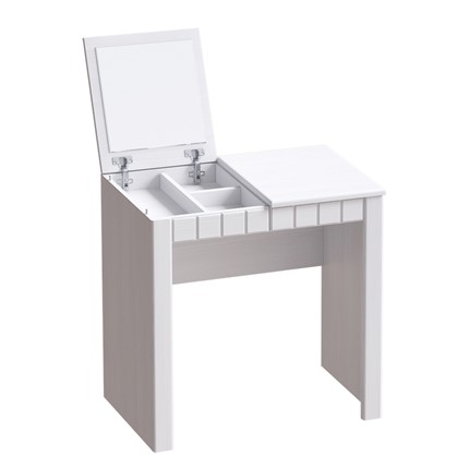 Столик туалетный Прованс, Бодега белая/Платина премиум в Тамбове - изображение