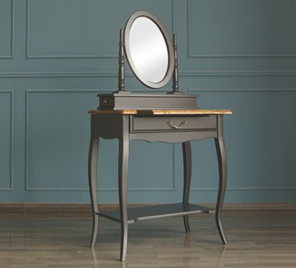 Столик туалетный Leontina с зеркалом (ST9321BLK) Черный в Тамбове - предосмотр 4