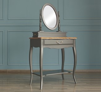 Столик туалетный Leontina с зеркалом (ST9321BLK) Черный в Тамбове - предосмотр 2
