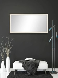 Зеркало навесное в гардероб Ника (Слоновая кость) 119,5 см x 60 см в Тамбове - предосмотр 4