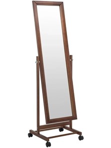 Зеркало напольное в гардероб BeautyStyle 27 (135х42,5см) Средне-коричневый в Тамбове - предосмотр