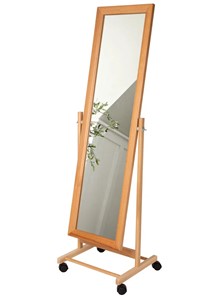 Напольное зеркало в спальню BeautyStyle 27 (135х42,5см) Светло-коричневый в Тамбове - предосмотр 2