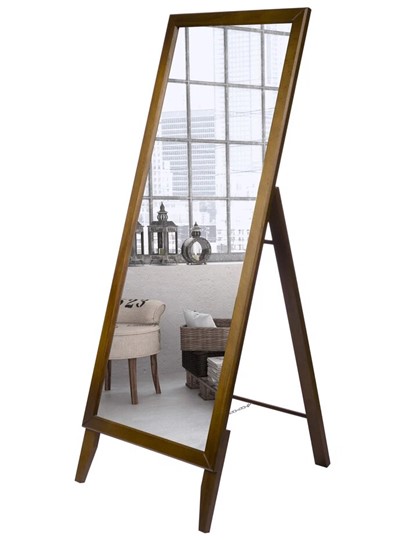 Напольное зеркало BeautyStyle 29 (131х47,1х41,5см) Средне-коричневый в Тамбове - изображение 5