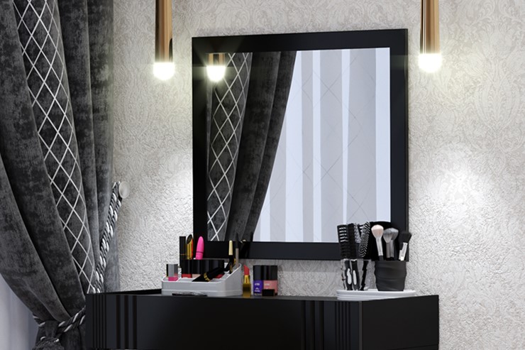 Зеркало Марсель (Черное) в Тамбове - изображение 2