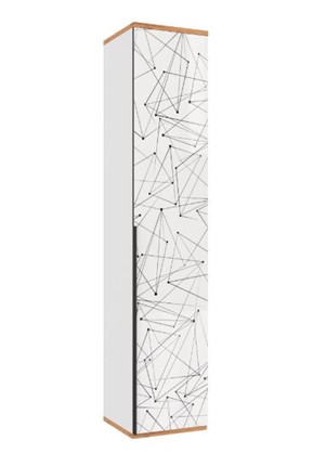 Шкаф одностворчатый Урбан 528.040, белый в Тамбове - изображение