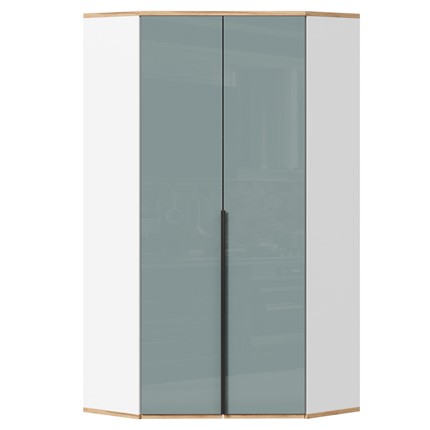 Угловой шкаф Урбан 528.060, белый/розовый в Тамбове - изображение