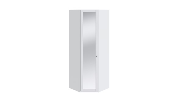 Угловой шкаф Ривьера с зеркалом СМ 241.23.003 (Белый) в Тамбове - изображение