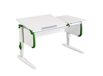 Растущий стол 1/75-40 (СУТ.25) белый/белый/Зеленый в Тамбове - предосмотр