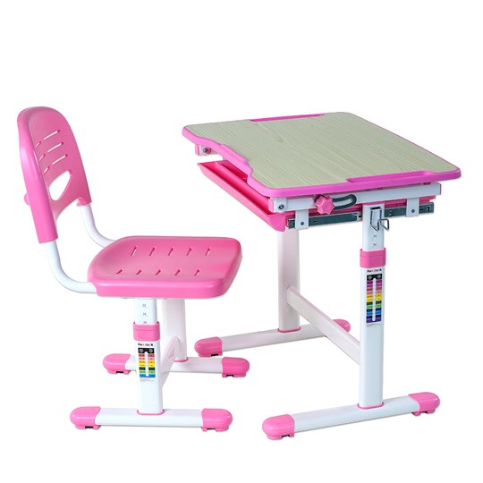 Парта растущая и стул Piccolino Pink в Тамбове - изображение 1