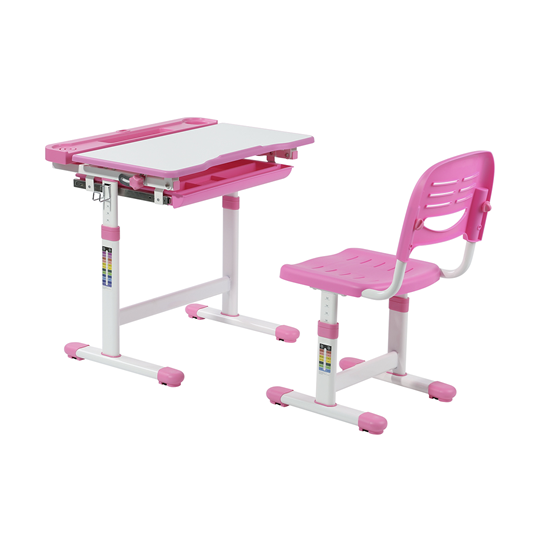 Стол растущий и стул Cantare Pink в Тамбове - изображение 1