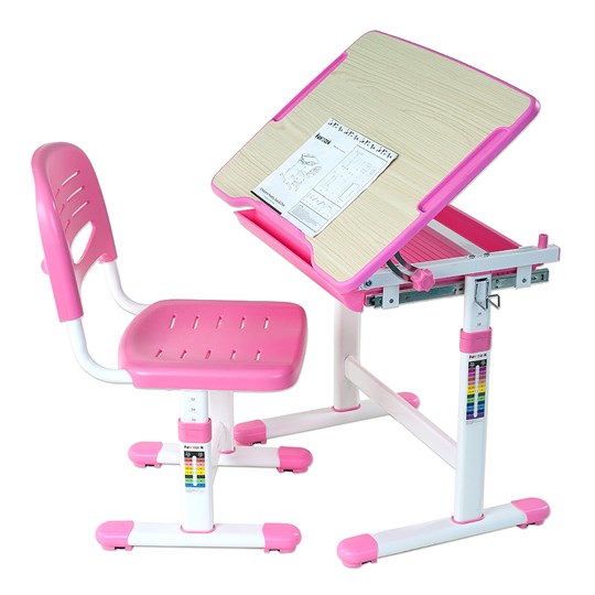Парта растущая и стул Piccolino Pink в Тамбове - изображение 3