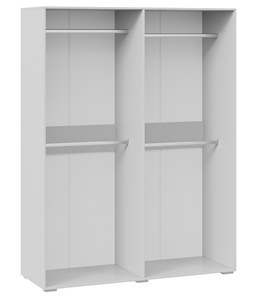 Шкаф распашной 4-х дверный с зеркалом Нео (Белый) в Тамбове - предосмотр 1