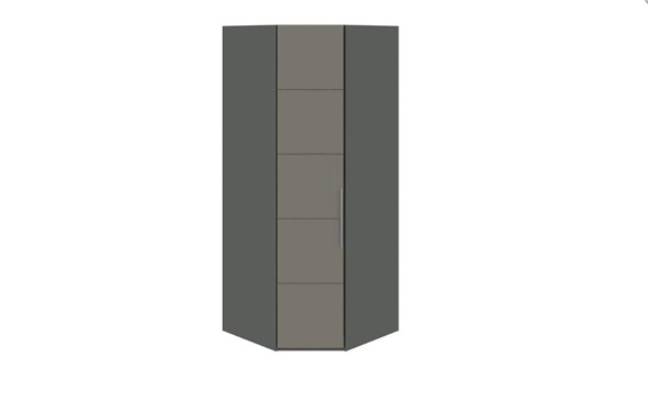 Шкаф Наоми, цвет Фон серый, Джут СМ-208.07.06 в Тамбове - изображение