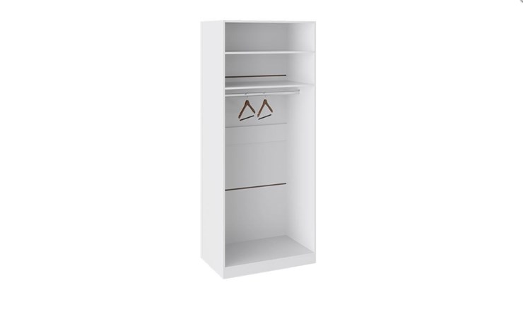 Шкаф Наоми с 2-мя дверями, цвет Белый глянец СМ-208.07.03 в Тамбове - изображение 1