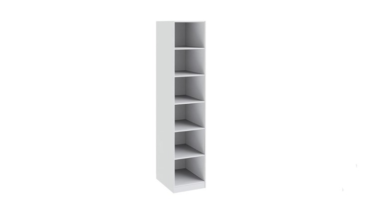 Шкаф одностворчатый Ривьера для белья правый СМ 241.07.001 R в Тамбове - изображение 1