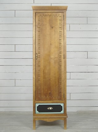 Шкаф Gouache Birch одностворчатый (М10527/1ETG) в Тамбове - изображение