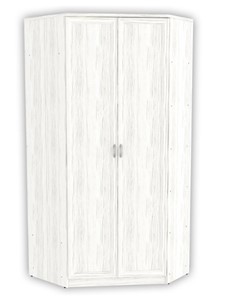 Распашной угловой шкаф 403 несимметричный, цвет Арктика в Тамбове