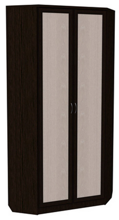 Шкаф 401 угловой со штангой, цвет Венге в Тамбове - изображение