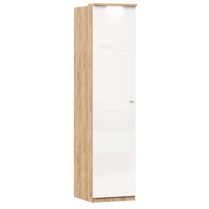 Шкаф одностворчатый Фиджи ЛД 659.224, белый в Тамбове - изображение