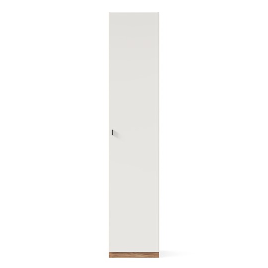 Шкаф-пенал Бари Дуб Золотой/Белый ЛД 698.170 в Тамбове - изображение 1