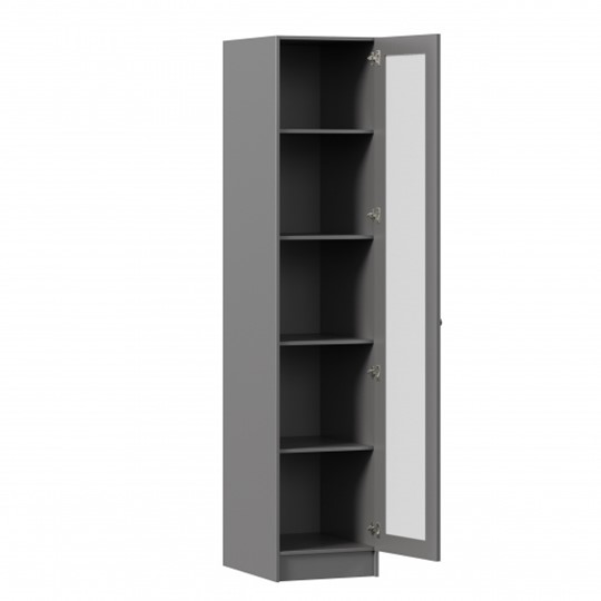 Шкаф одностворчатый  Амели (Оникс Серый)  ЛД 642.870 в Тамбове - изображение 1