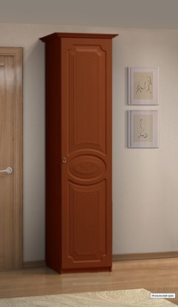 Шкаф-пенал Ивушка-5, цвет Итальянский орех в Тамбове - изображение