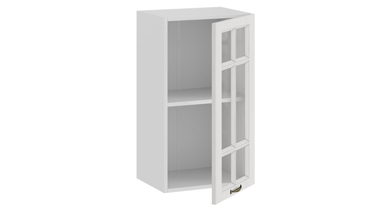 Кухонный навесной шкаф Лина 1В4С (Белый/Белый) в Тамбове - изображение 1