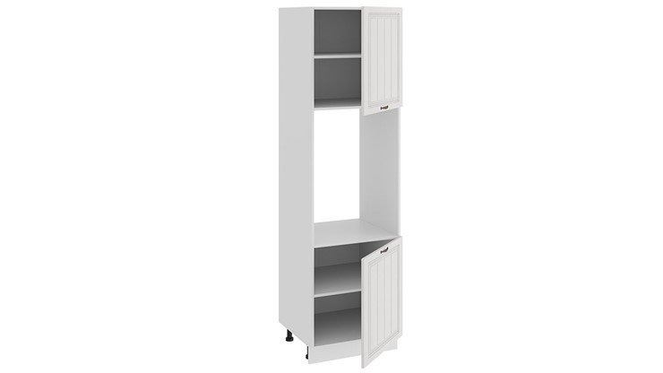 Кухонный шкаф-пенал Лина 1П6 (Белый/Белый) в Тамбове - изображение 1