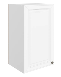 Шкаф кухонный Мишель L400 H720 (1 дв. гл.) эмаль (белый/белый) в Тамбове