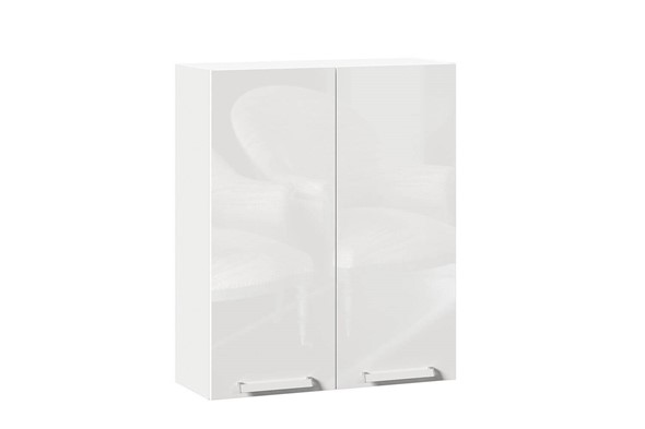 Шкаф настенный Герда 800 высокий 272.465.000 (Белый) в Тамбове - изображение