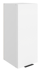 Навесной кухонный шкаф Стоун L300 Н720 (1 дв. гл.) (белый/джелато софттач) в Тамбове