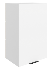 Шкаф кухонный Стоун L450 Н720 (1 дв. гл.) (белый/джелато софттач) в Тамбове